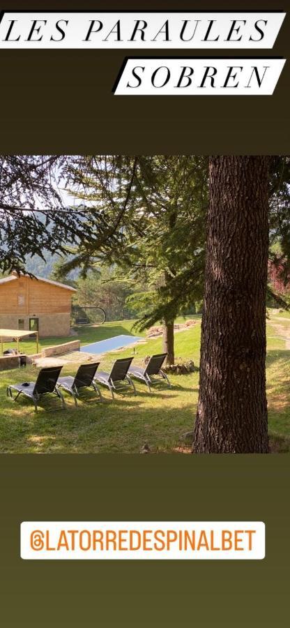 El Refugi De La Torre Espinalbet Villa Castellar del Riu Eksteriør billede